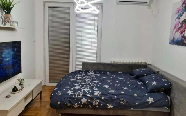 Stylish Violet & Modern Apartment