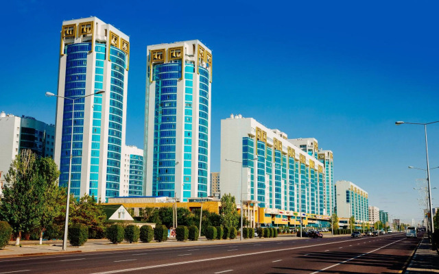 Lazurnyi apartment in the center of Nur-sultan