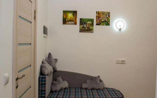 Уютная студия с видом на горы