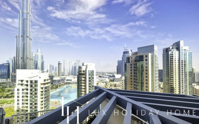 LUX The Burj Khalifa Fountain View Suite