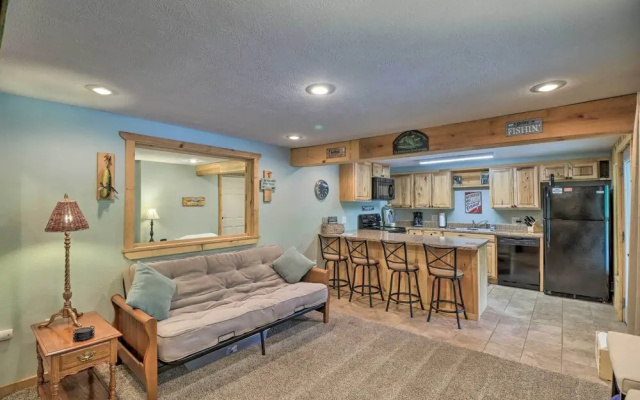 Expansive Cotter Cabin on White River w/ Deck!