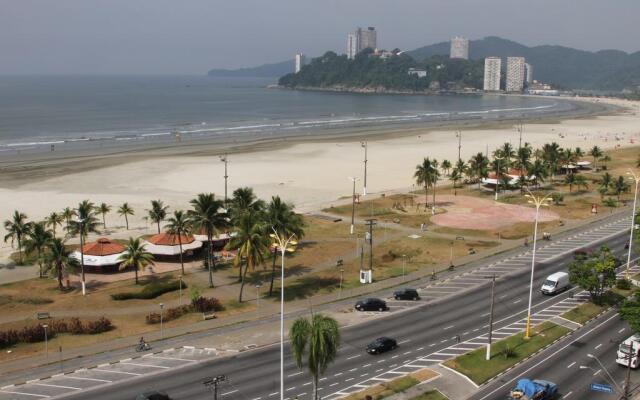 Apartamento no Flat Itararé Tower Beach - Vista ao Mar