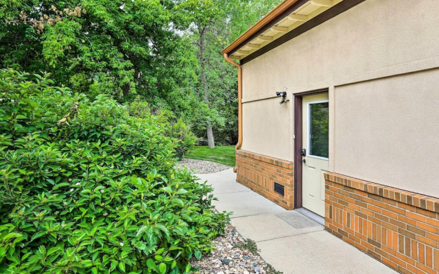 Central Creekfront Spearfish Apt by City Park