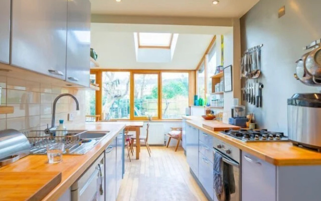 Fuller House with Parking