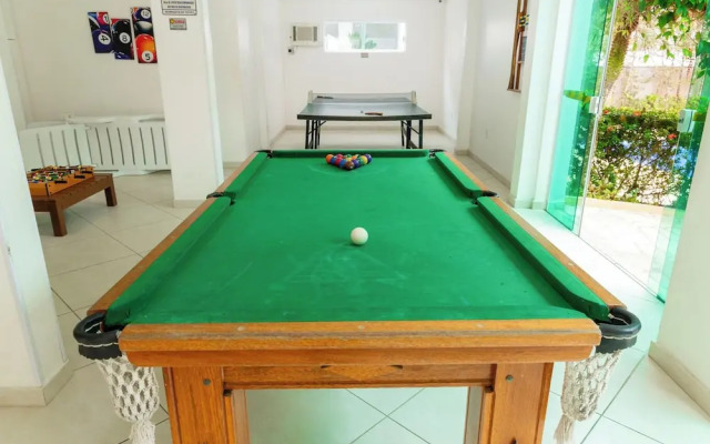 Cobertura com Churrasq e Piscina a 250m da Praia