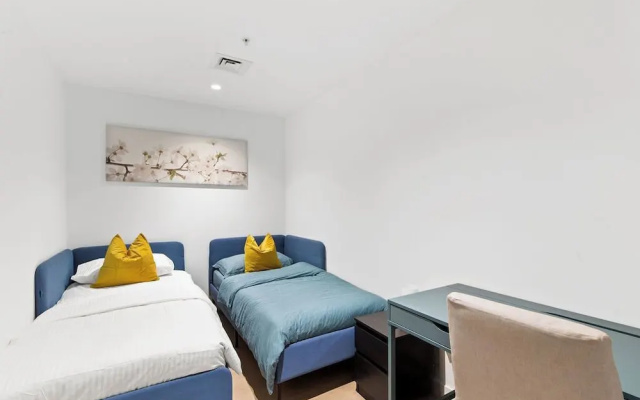 A Cozy 2BR Apt for 6 Next to Southern Cross – Guest Rooms – Melbourne