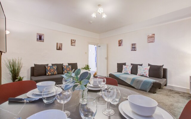 2-bedroom and Living Room Budget Apartment