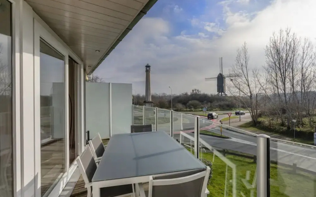 Spacious Apartment With Mill Views in Koksijde