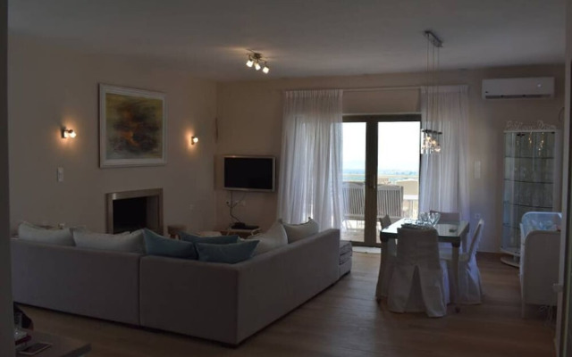 Luxury Modern Seaview Villa-15min from Voidokoilia