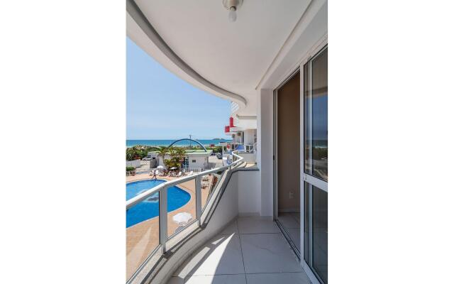 Maravilhosa vista para o mar e piscina - HB41F