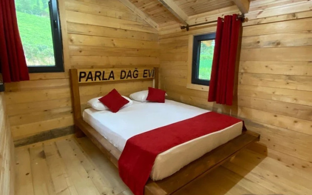 parla dağ evi