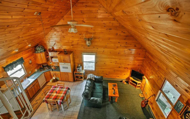 Private South Boardman Cabin on 10 Forest Acres!