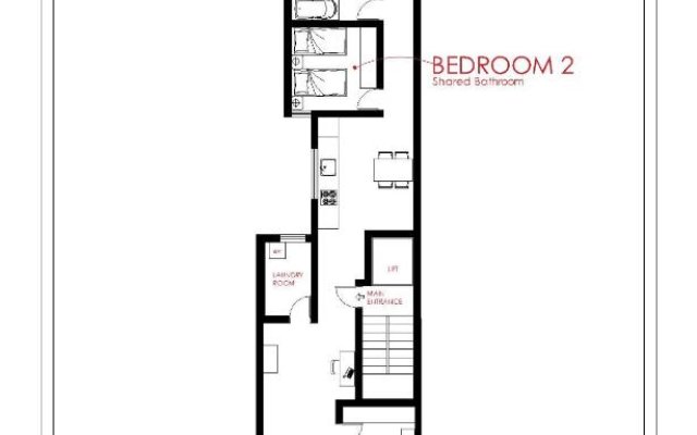 F5-1 Double room with private bathroom and balcony in shared Flat