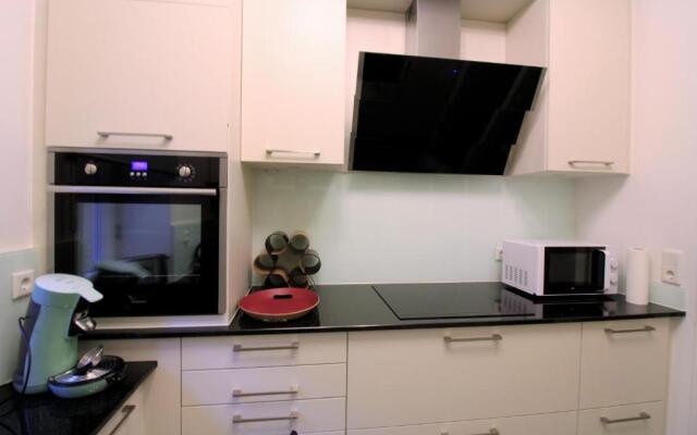 Luxury city apartment - view of river and castle