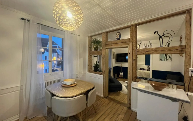 Elégant appartement au pied du château en plein centre ville