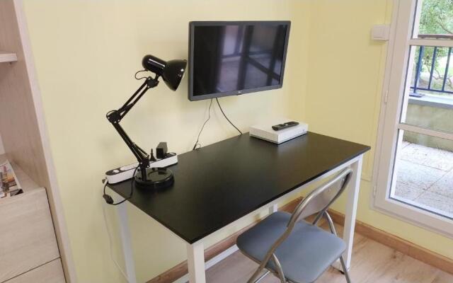 Bonvallet - Studio paisible et chaleureux avec balcon