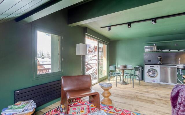 AMAZING LUXURY FLAT FOOT OF THE PISTE LUC AlPHAND 80M2