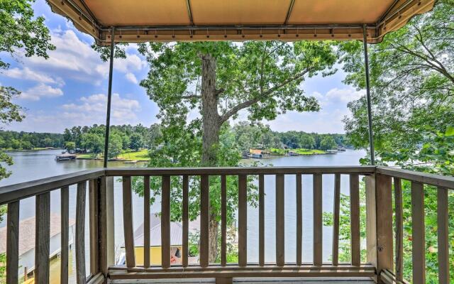 Lakefront Home w/ Entertainment Space & Dock!