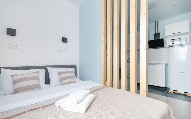 In an apartment on Taininskaya Street