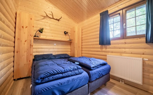 Wooden Chalet with Dishwasher near De Veluwe National Park