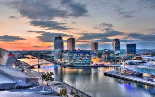 Media City, Salford Quays, Manchester, England