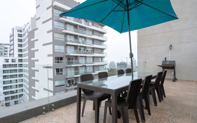 GLOBALSTAY. Modern 2BR Penthouse. Outdoor Jacuzzi, BBQ