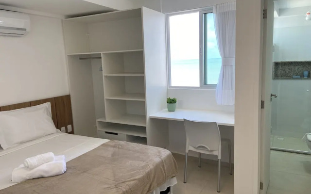 Bela Hospedagem-Apt frente mar no Bessa