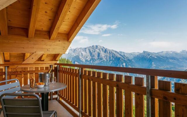 T-Resort La Tzoumaz 4p8 vue vallée