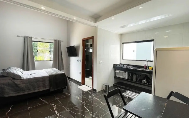 The Férias Loft confortável c cozinha