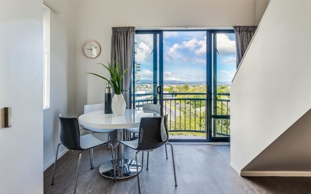 Penthouse with Mezzanine & Harbor Views