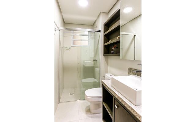 Vista Parcial do MAR | Churrasqueira #CA09