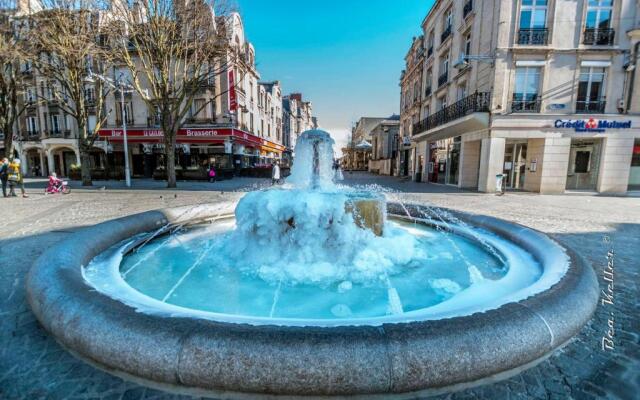 Ponsardin #55 spacieux appartement 3 ch 6 couchages