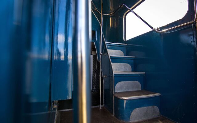 Ceridwen Glamping, Double decker Bus and Yurts