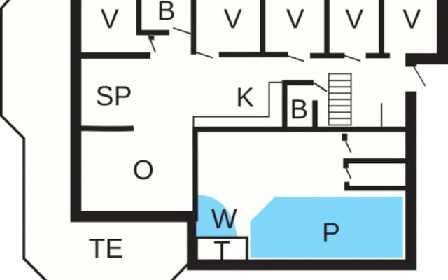 12 Person Holiday Home in Nexo