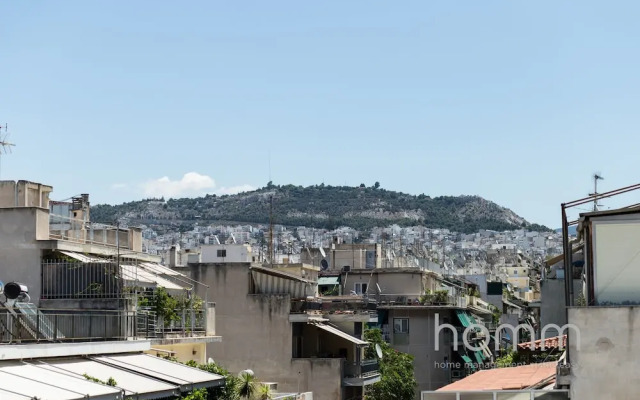 37.5m² homm Penthouse in Athens with 43m² Terrace