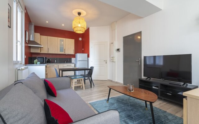 Studio Portes Vieille Ville de Nancy: calme, cosy et lumineux