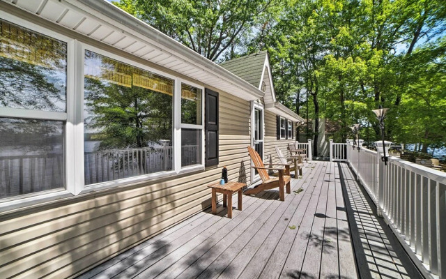 Waterfront Pocono Lake Home w/ Private Dock!
