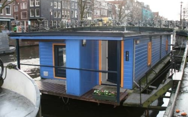 The Blue Houseboat