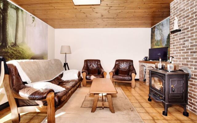 Caravan holiday home in Houffalize Luxembourg with private terrace