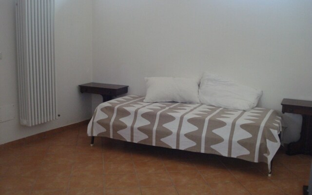 Little Blue House in Medioeval Court