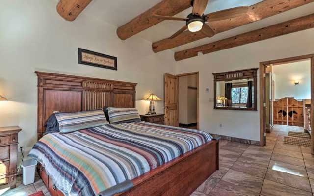 Home on 1 Acre w/ Wraparound Deck in Lakeside!