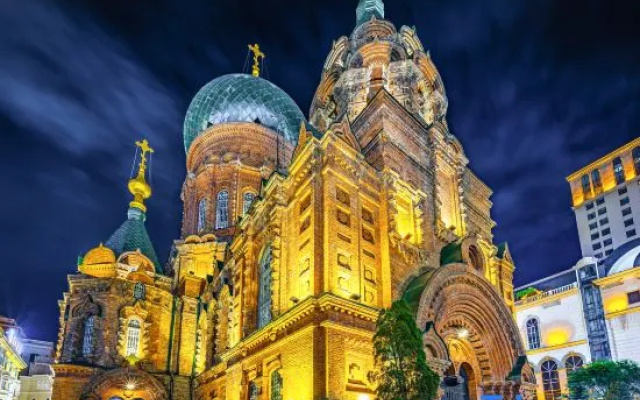 Fuji Elegant Hotel (Harbin Central Street St. Sophia Church Branch) – Outside – Harbin