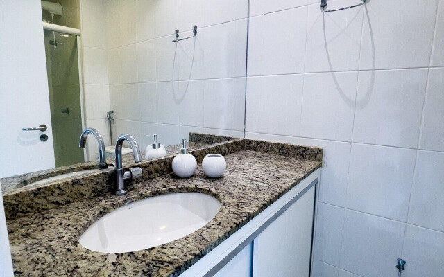 Apartamento com linda vista mar no Rio Vermelho