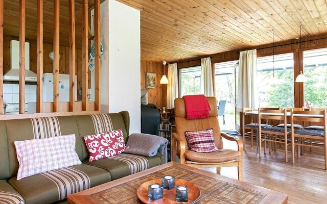 Cozy Holiday Home at Hals Jutland With Roofed Terrace