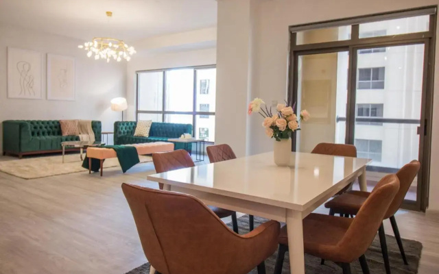 Premium 3BR! Partial Sea-View - Amwaj - Apartment in ดูไบ - Photo 4