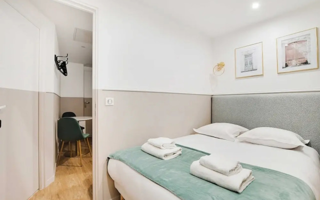 Modern Flat - 1BD for 3P With AC - Near Montmartre