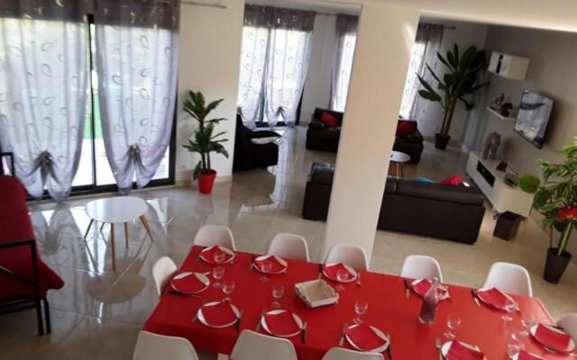 Villa en bord de plage