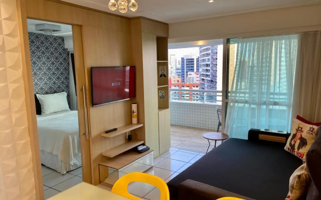 APARTAMENTO 17º Andar Beira Mar com 2 QUARTOS