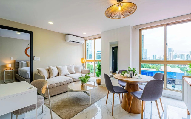 w Central 1BR in Vibrant Obarrio