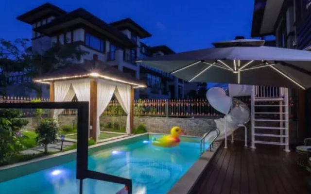 Lvshu Resort Villa (Huizhou Huilin Hot Spring Shop) – Pool – Huizhou